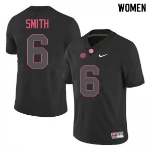 NCAA Women's Alabama Crimson Tide #6 Devonta Smith Stitched College Nike Authentic Black Football Jersey IN17C58RL